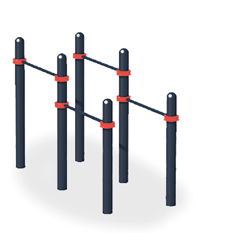 СО-193 Двойные брусья для воркаута СО-193