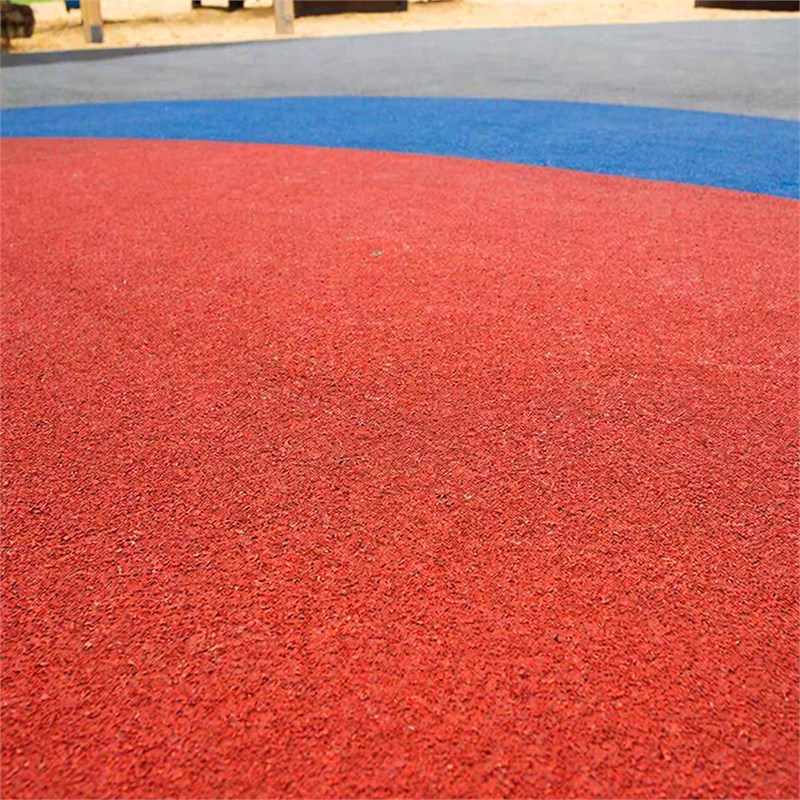 Бесшовное покрытие из резиновой крошки, толщина от 10 мм 10380