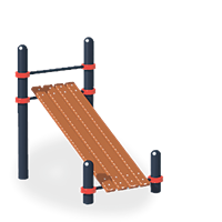 СО-196 Скамья для пресса воркаут СО-196