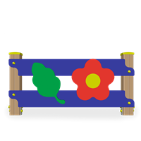 ГО-005 Газонное ограждение детское (секция) ГО-005