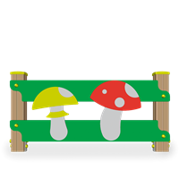 ГО-010 Газонное ограждение детское (секция) ГО-010