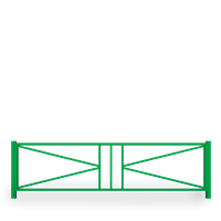 ГО-015 Газонное ограждение (секция) ГО-015