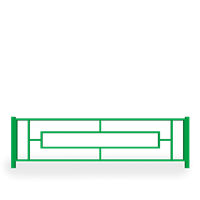 ГО-016 Газонное ограждение (секция) ГО-016