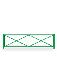 ГО-019 Газонное ограждение (секция) ГО-019