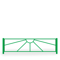 ГО-021 Газонное ограждение (секция) ГО-021