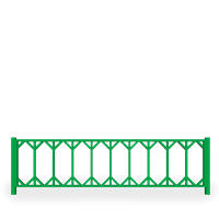ГО-022 Газонное ограждение (секция) ГО-022