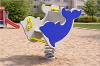 К-162 Качалка на пружине «Дельфин» К-162