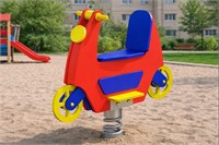 К-163 Качалка на пружине «Мотоцикл» К-163