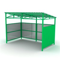 Ограждение контейнерной площадки 10367