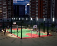 УСП-1/МАКС Универсальная спортивная площадка 21х10 м (максимум) УСП-1/МАКС